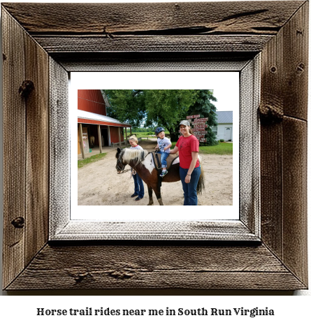horse trail rides near me in South Run, Virginia